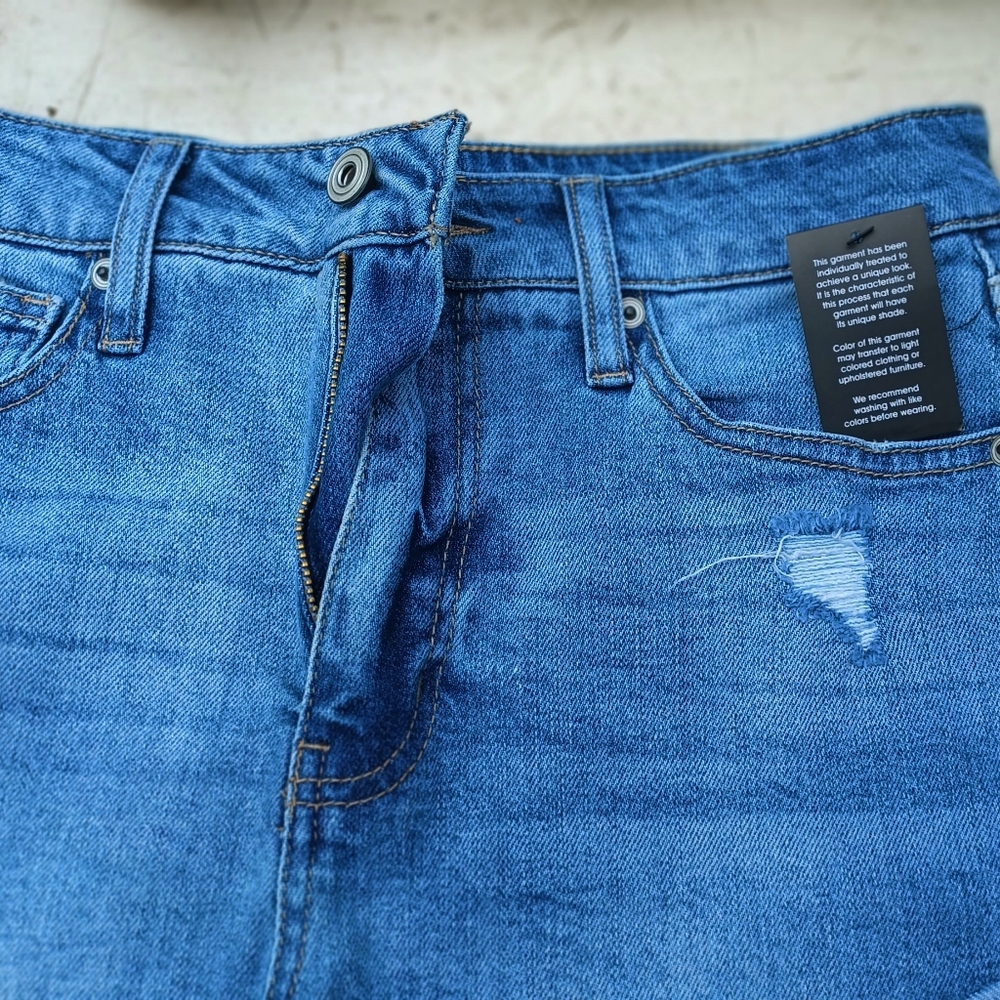 Fashion nova denim shorts, new